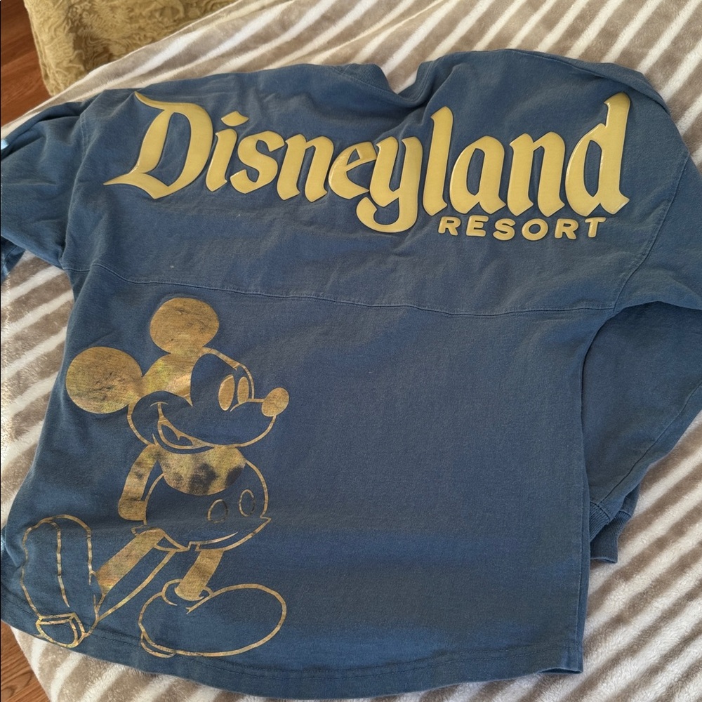 Disney Blue Sweatshirt with Yellow Icon